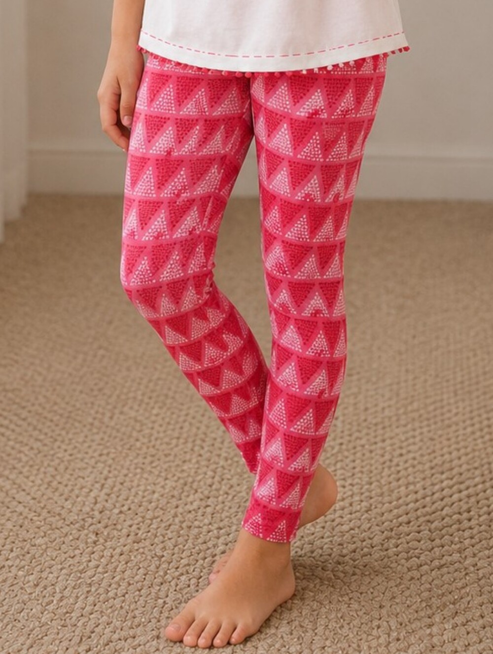 Girls Size Tween Lularoe Heart Leggings